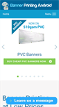 Mobile Screenshot of bannerprintingandroid.co.uk